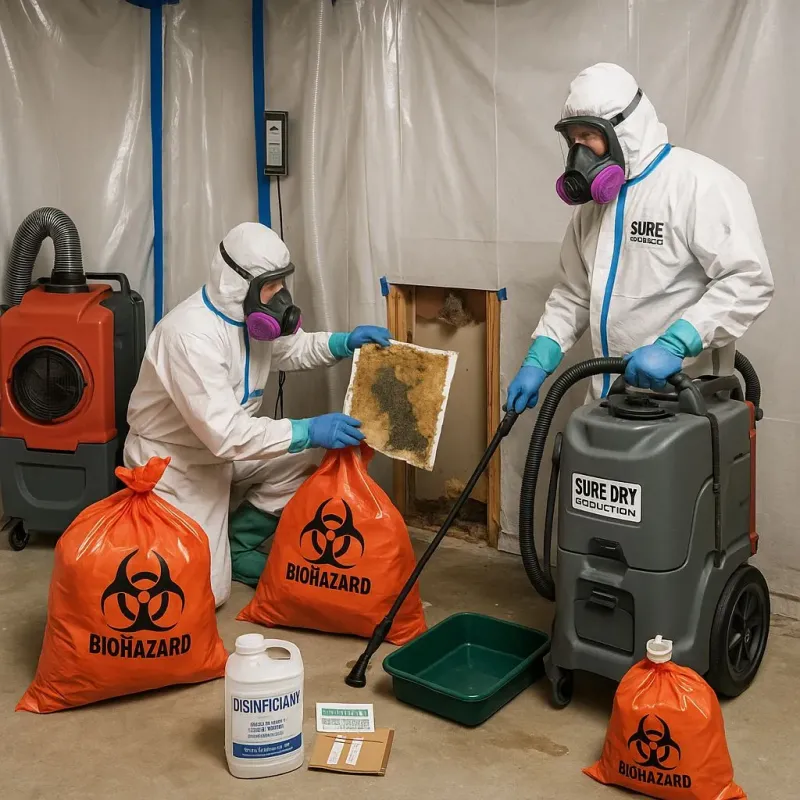 Contaminated Water Handling Protocols process in Cleveland Heights, OH